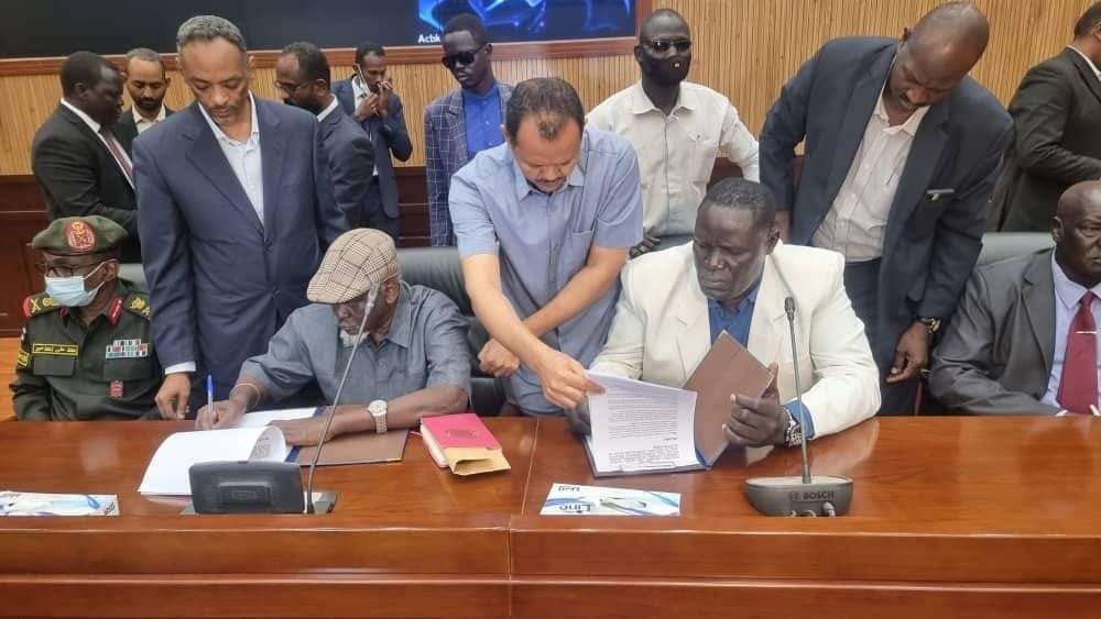 SPLA-IO Splinter Faction Sign Peace Agreement with South Sudan Government