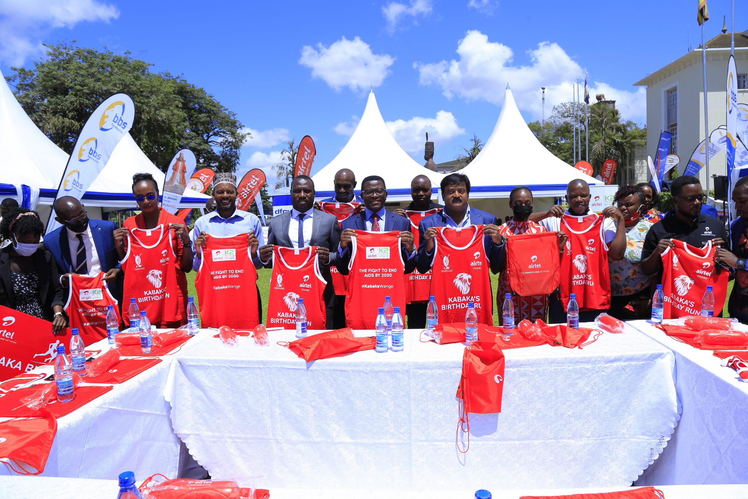 Buganda Kingdom Unveils 2022 Kabaka Birthday Run Kit