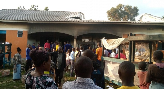 Fire Guts Boys Dormitory at Haven High school 