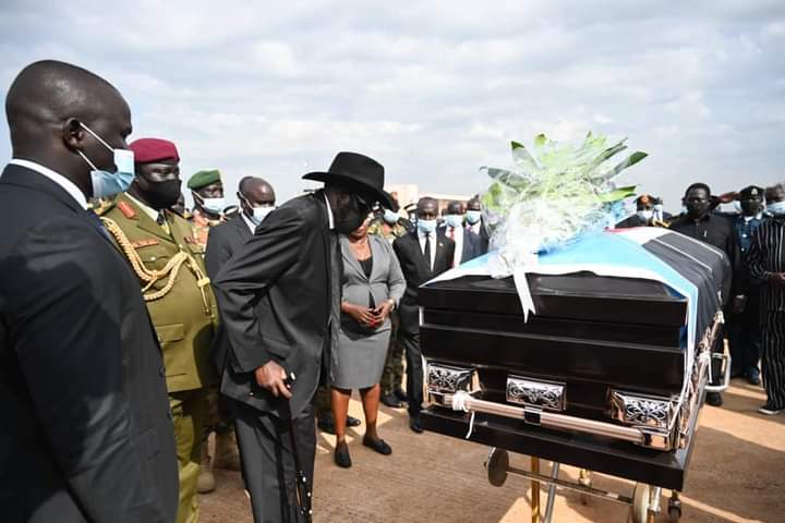 PHOTOS: South Sudan Water Resources Minister Manawa Laid to Rest