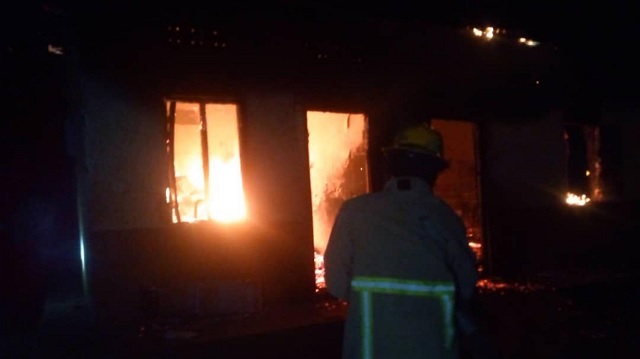 Fire Burns Down Iganga High School Boys Dormitory