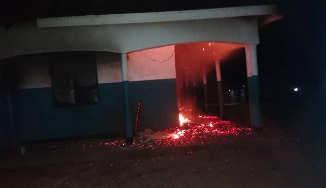 Students Burn Down School Administration Block at St Gonzaga SS Lyantonde