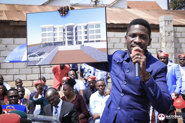 Bobi Wine Unveils Site for New NUP Party Headquarters