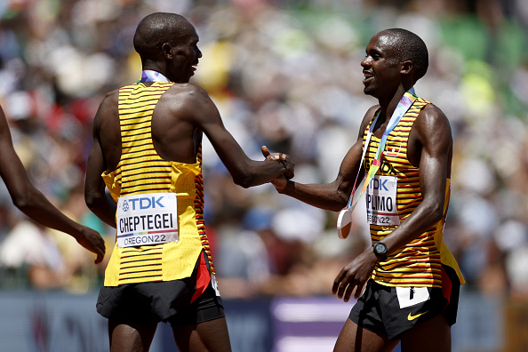 Cheptegei Wins Gold, Kiplimo Wins Bronze at World Athletics Championships