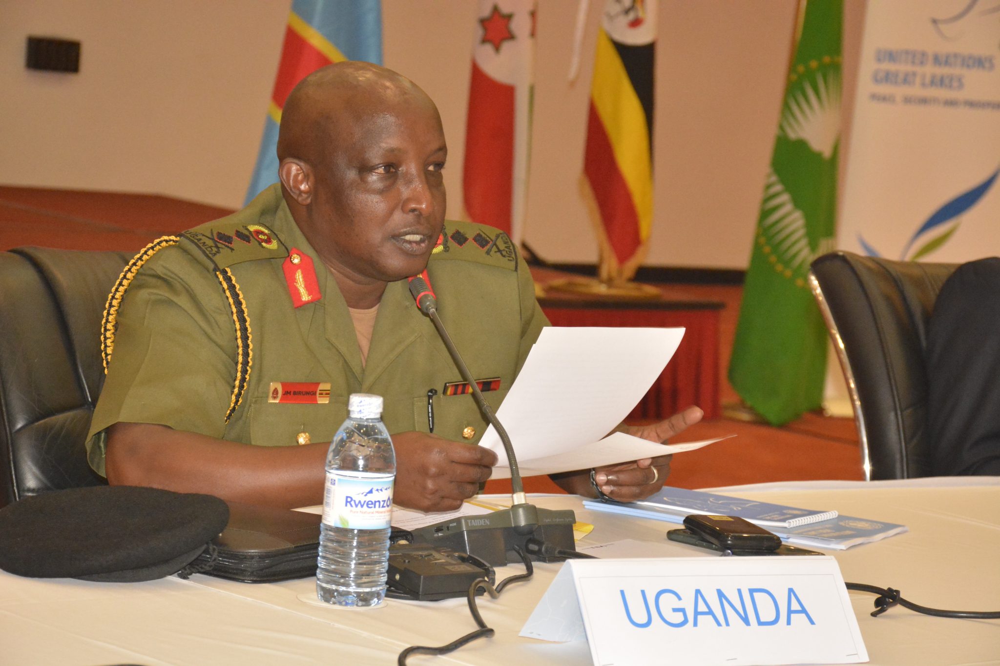 Great Lakes Intelligence Chiefs Contact and Coordination Meeting Opens in Kampala