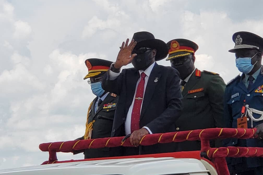 South Sudan’s Kiir Passes Out 21,973 Unified Forces with Wooden Guns