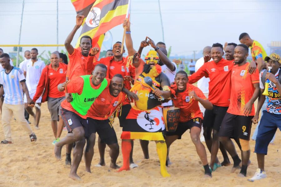 Sand Cranes Qualify for AFCON Beach Soccer