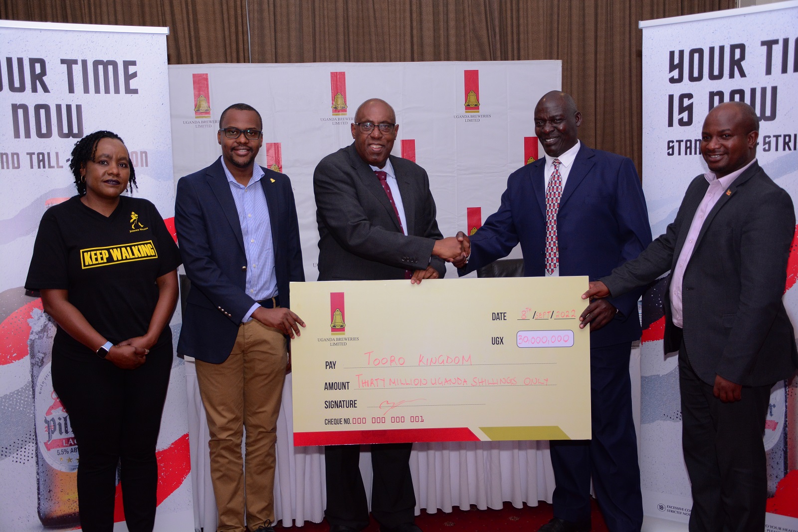 Pilsner Lager Injects Shs30m to Boost 200th Anniversary 0f Tooro Kingdom