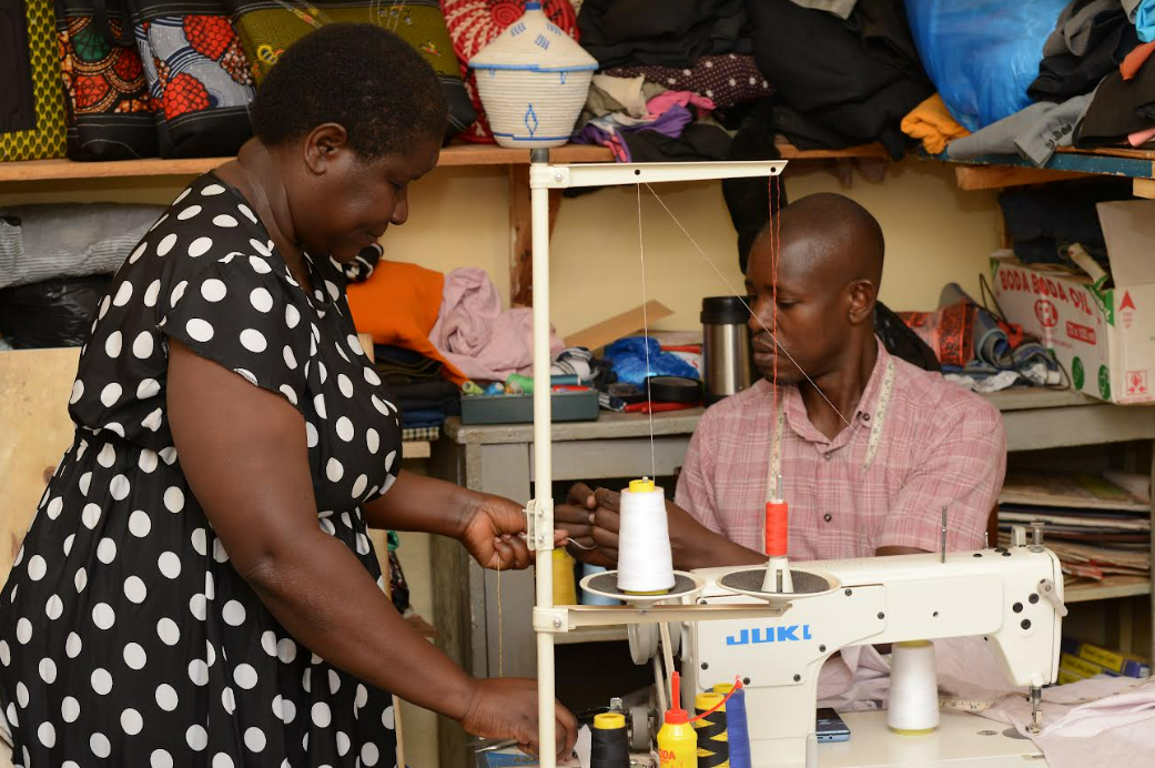 Glorious Widows Tailoring Business Gets Support from MTN Uganda