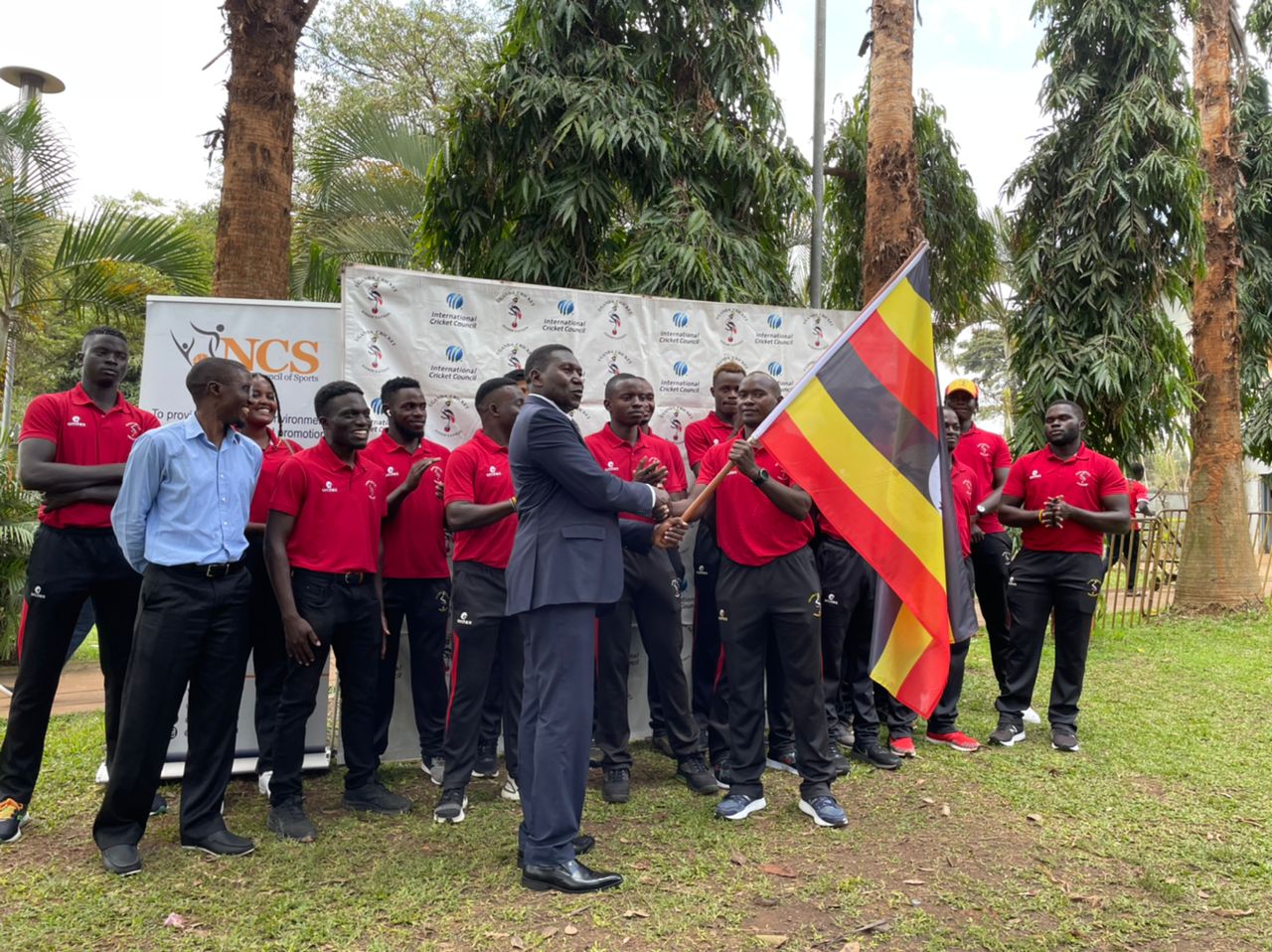 Cricket Cranes Flagged Off to Take On Africa Cup Challenge