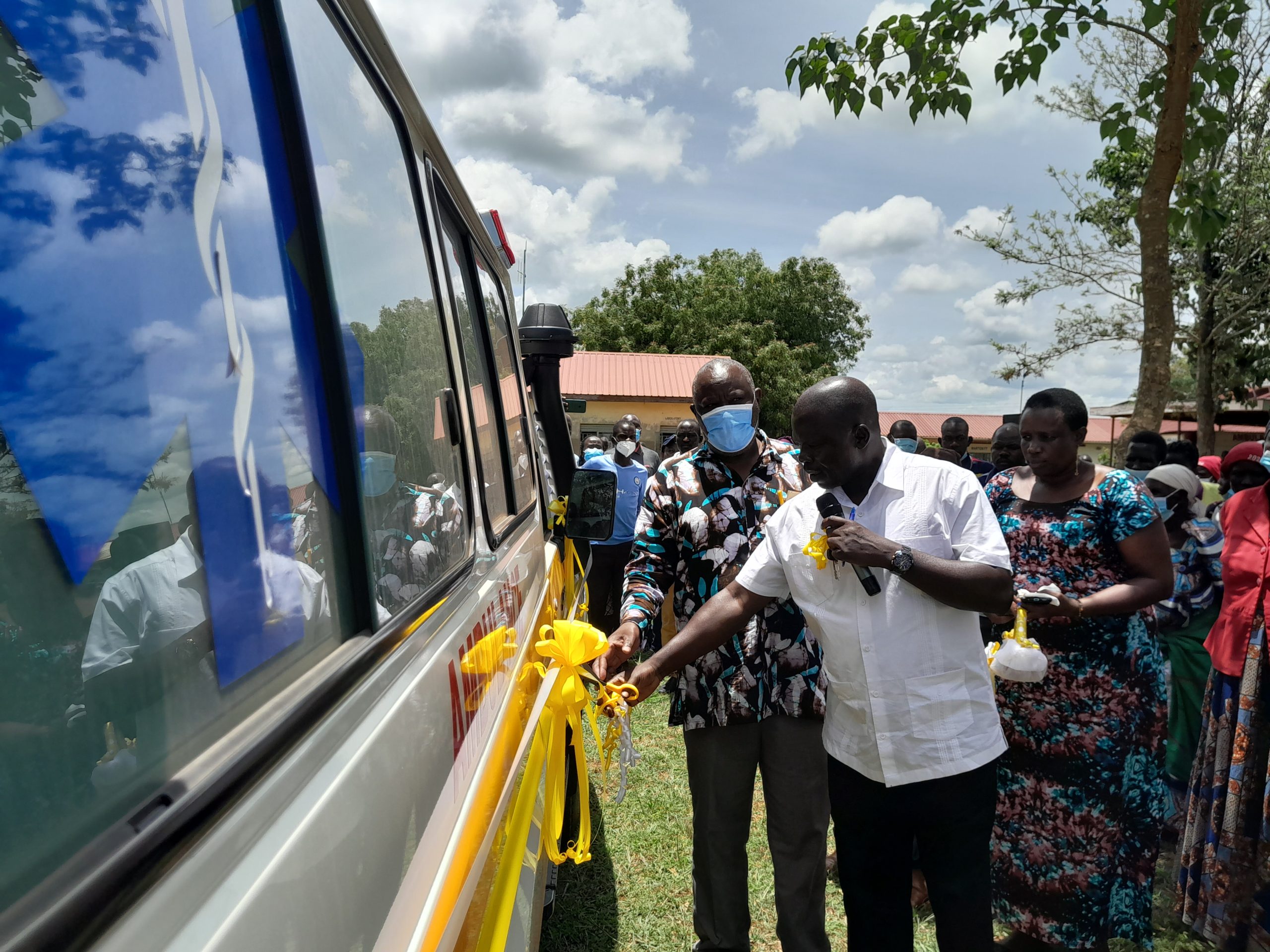 Minister Ongalo Hands Over UGX228M Ambulance to Kalaki District, Blasts Corrupt Officials