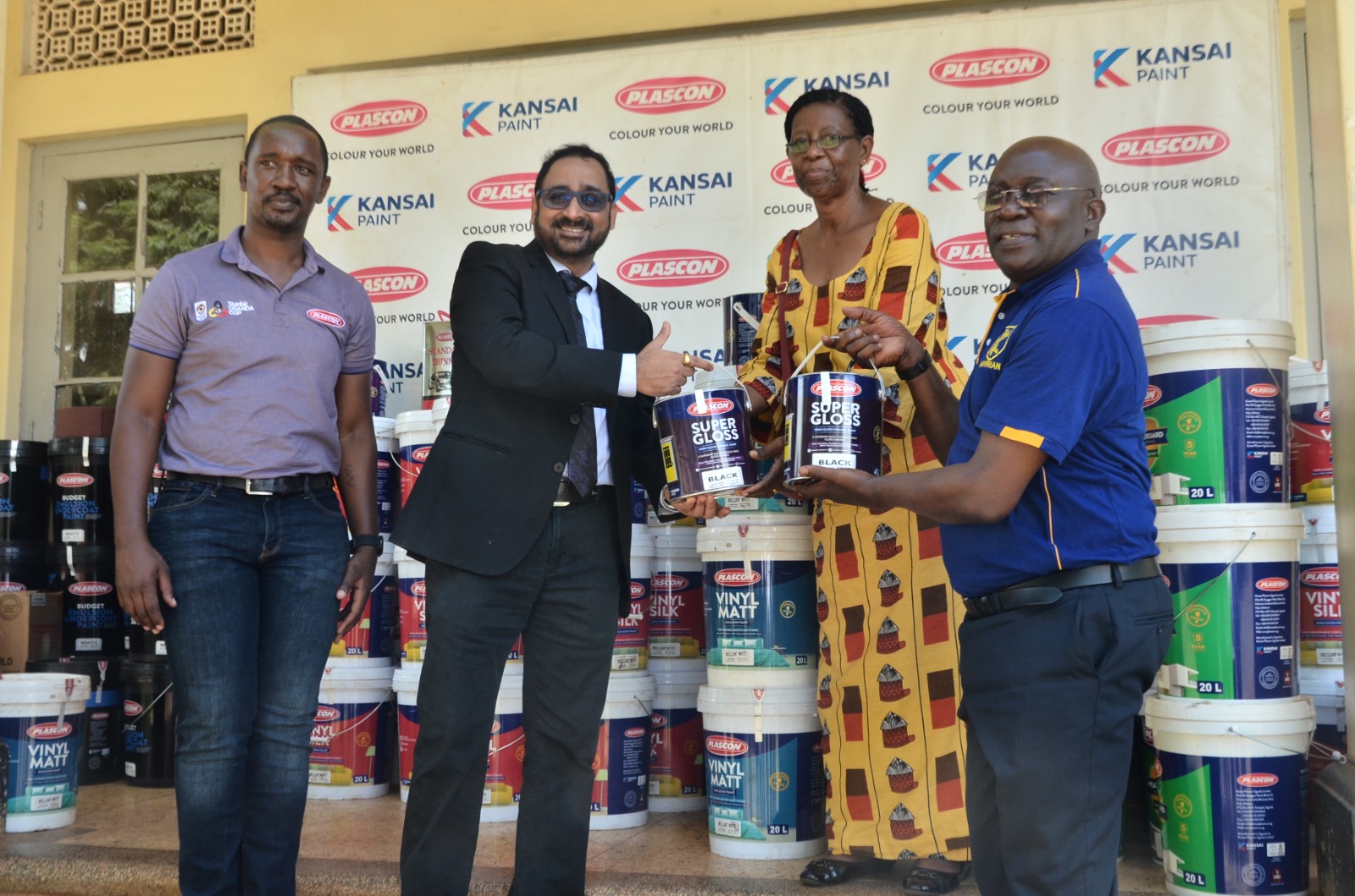 Plascon Donates Paint Worth Shs40M to Busoga College Mwiri