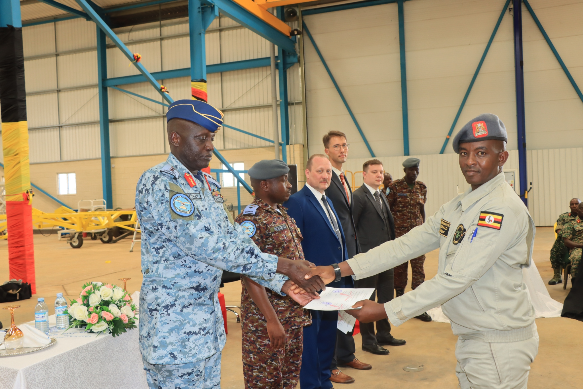 UPDF Air Force Passes Out MI 28NE Attack Helicopter Pilots, Engineers