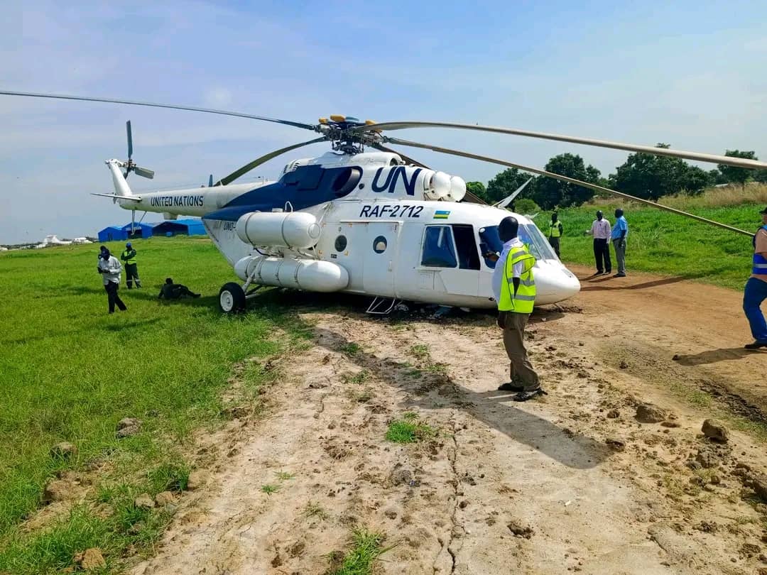 South Sudan: UN Helicopter Crash-Lands at Juba International Airport