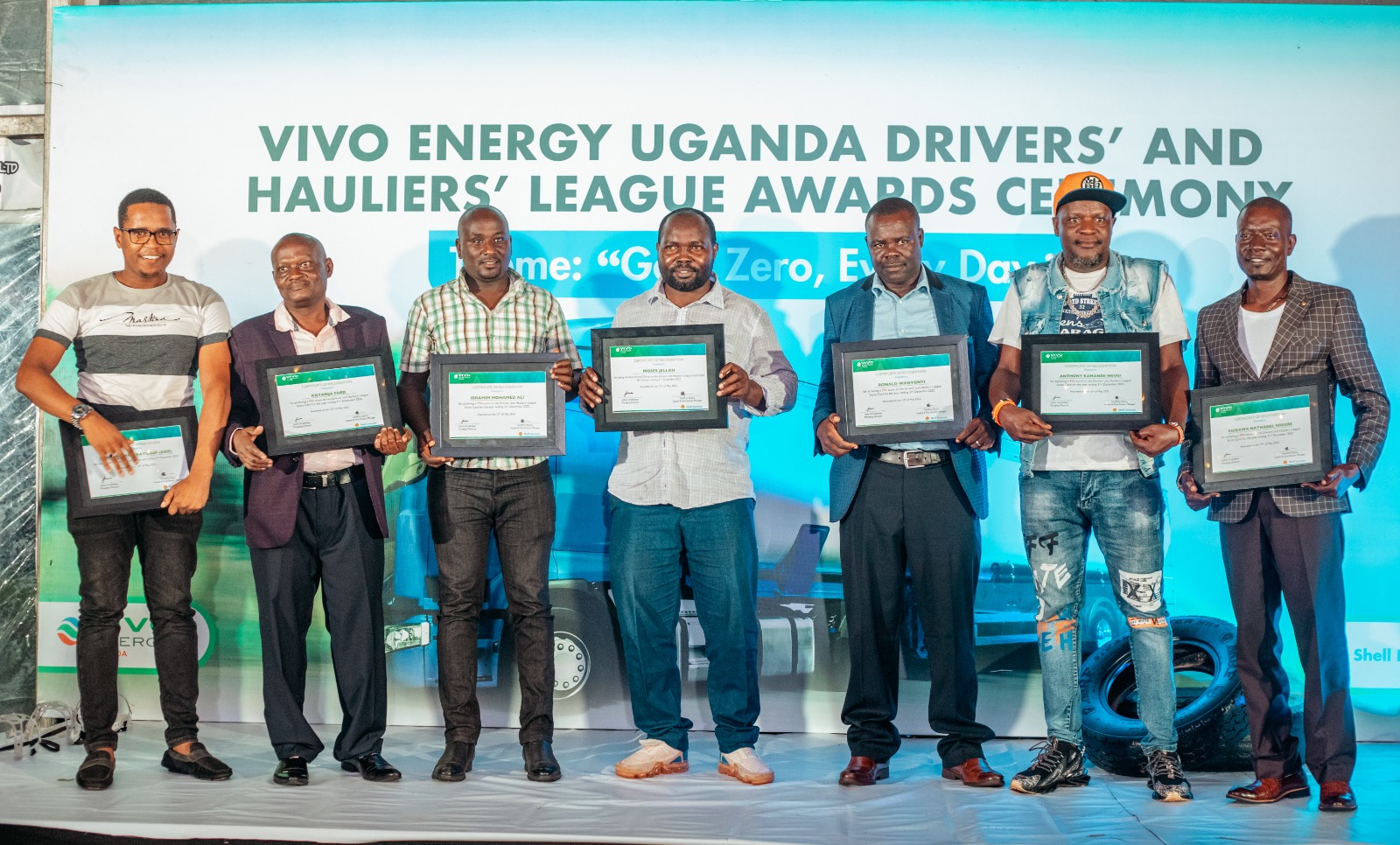 Vivo Energy Uganda Honors Its Commercial Truck Drivers for Road Safety Excellence