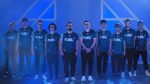 The Dallas Fuel Overwatch Team