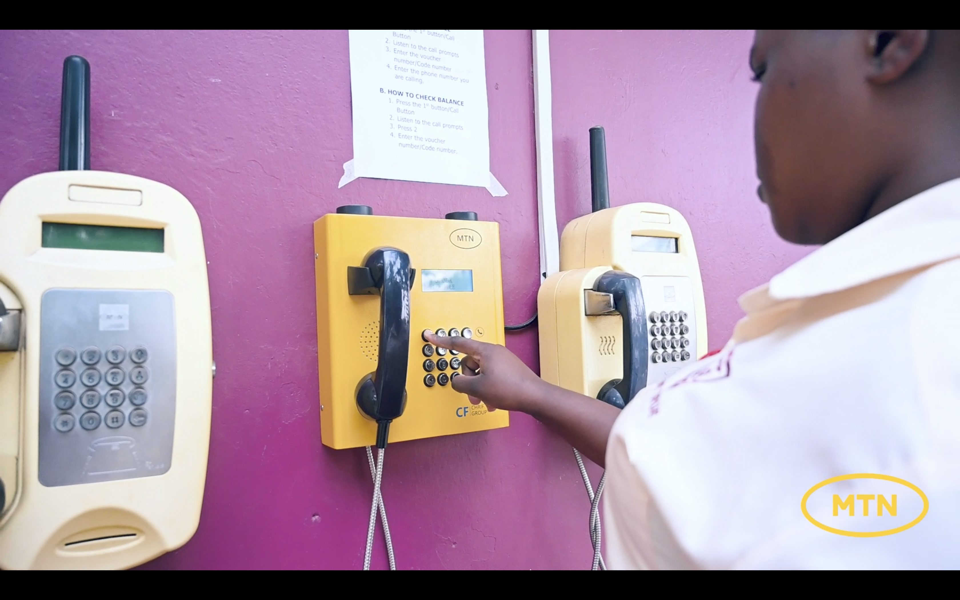 VIDEO: Virtual Card Enabled MTN Pay Phones Easing Communication in Ugandan Schools