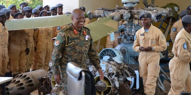 Gen Mbadi Urges UPDF Air Force Officers to Guard Reputation of the Institution