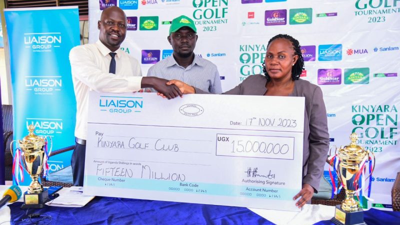 Liaison Uganda Insurance Brokers Bankroll Kinyara Golf Tournament of 2023.
