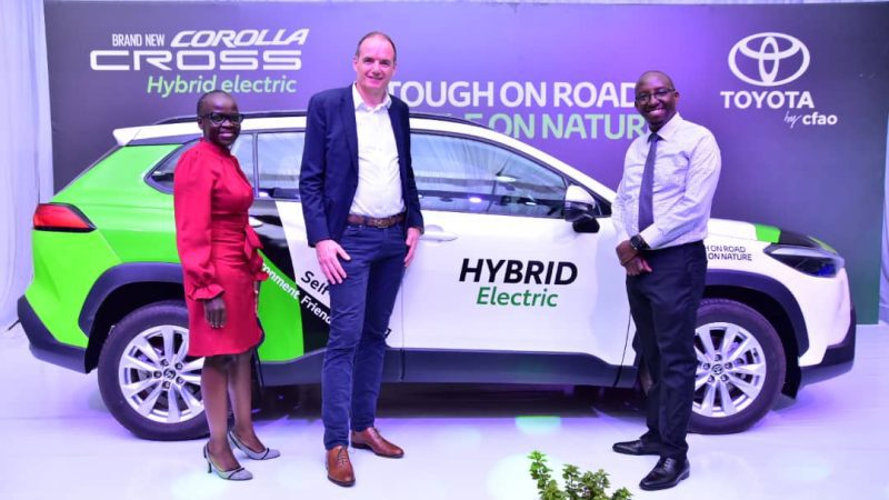 CFAO Motors Unveils the Eco-Friendly Toyota Corolla Cross Hybrid Electric Car