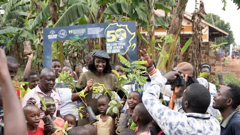 Judith Heard Launches 50 Million Trees for Africa ahead of Green Carpet Fashion Awards in USA