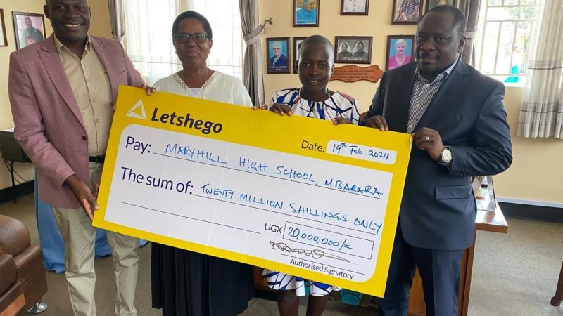 Letshego Uganda Announces Recipient of its Education Bursary, to Sponsor Her for 4 Years