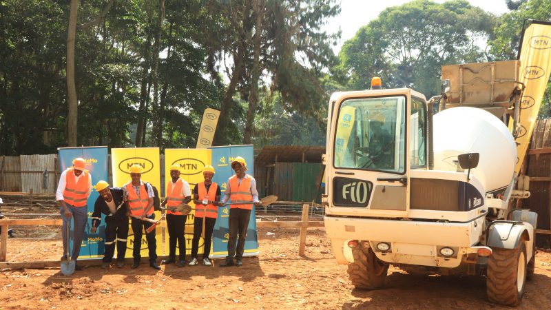 MTN Uganda Breaks Ground for New MTN Halfway House at Entebbe Club