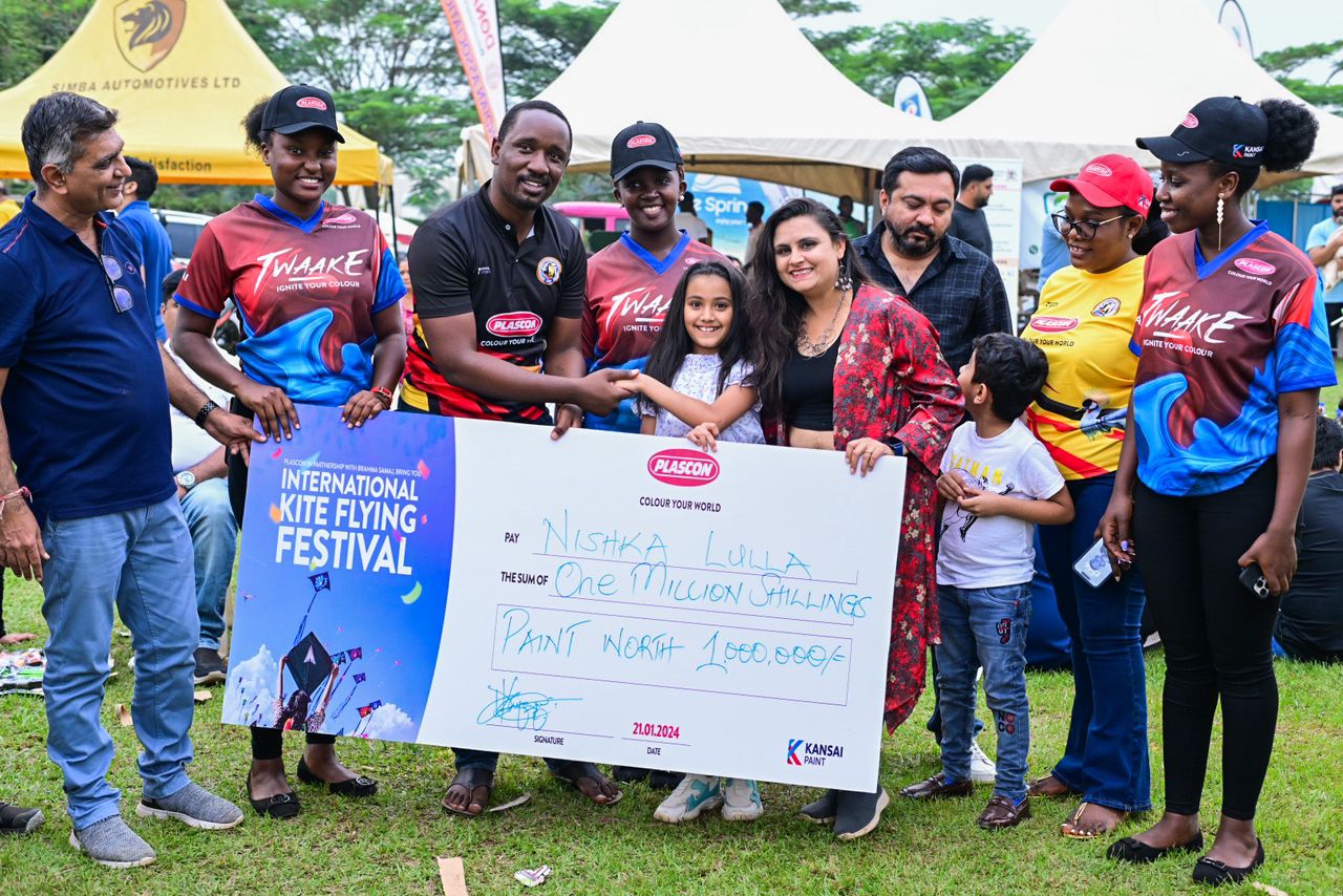 Kansai Plascon Elevates the International Kite Flying Festival 2024 in Uganda