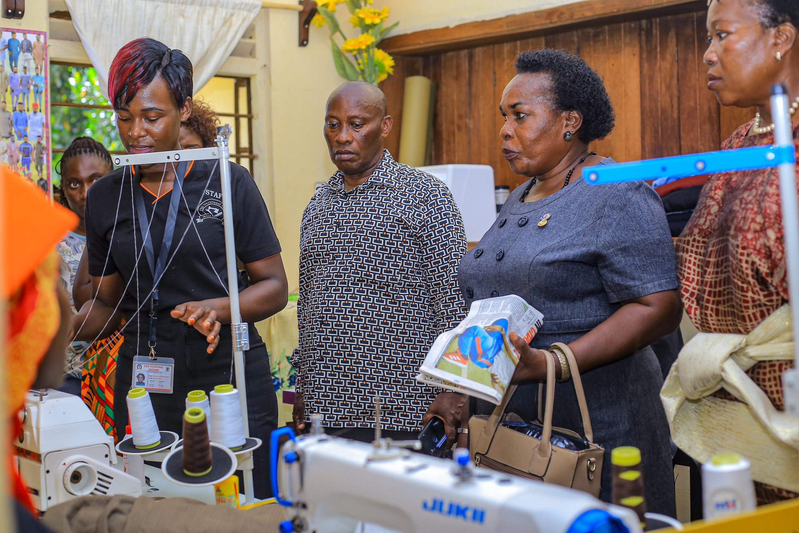 MTN Foundation Enhances Vocational Training in Jinja Through State-Of-The-Art Equipment Donation