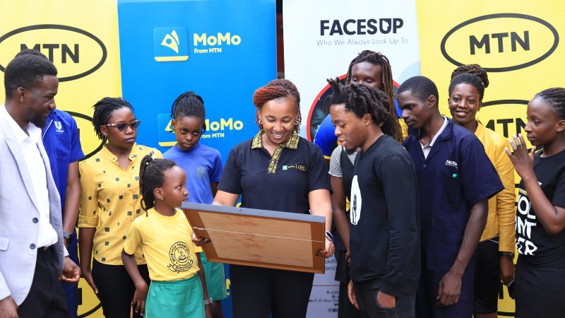 MTN Uganda Bolsters Faces Up Uganda with Skills Development Facilities to Empower Youth
