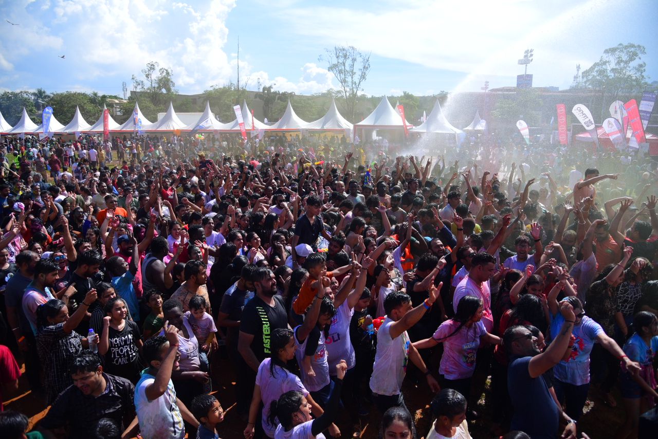 Thousands Throng Plascon Sponsored Holi Festival 2024