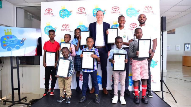 Young Artists Win School Fees in Toyota Dream Car Art Contest