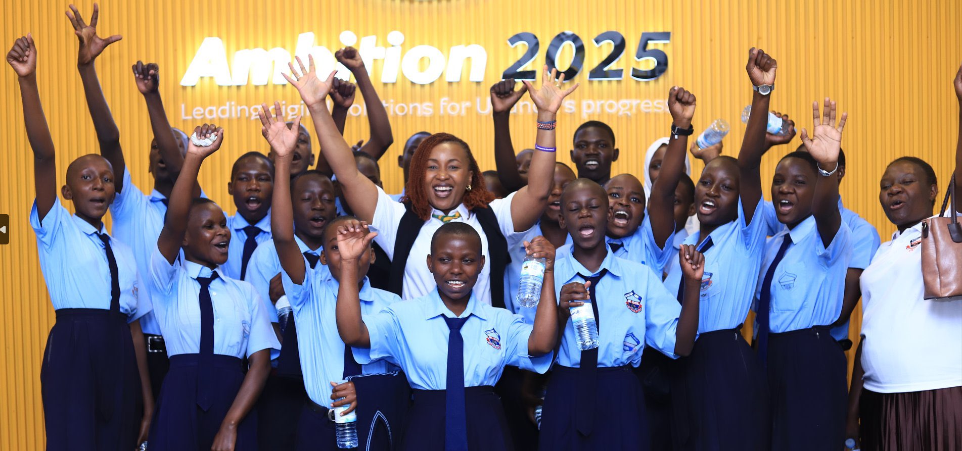 MTN Uganda launches 30 Days of Y’ello Care at Kansanga Seed Secondary School