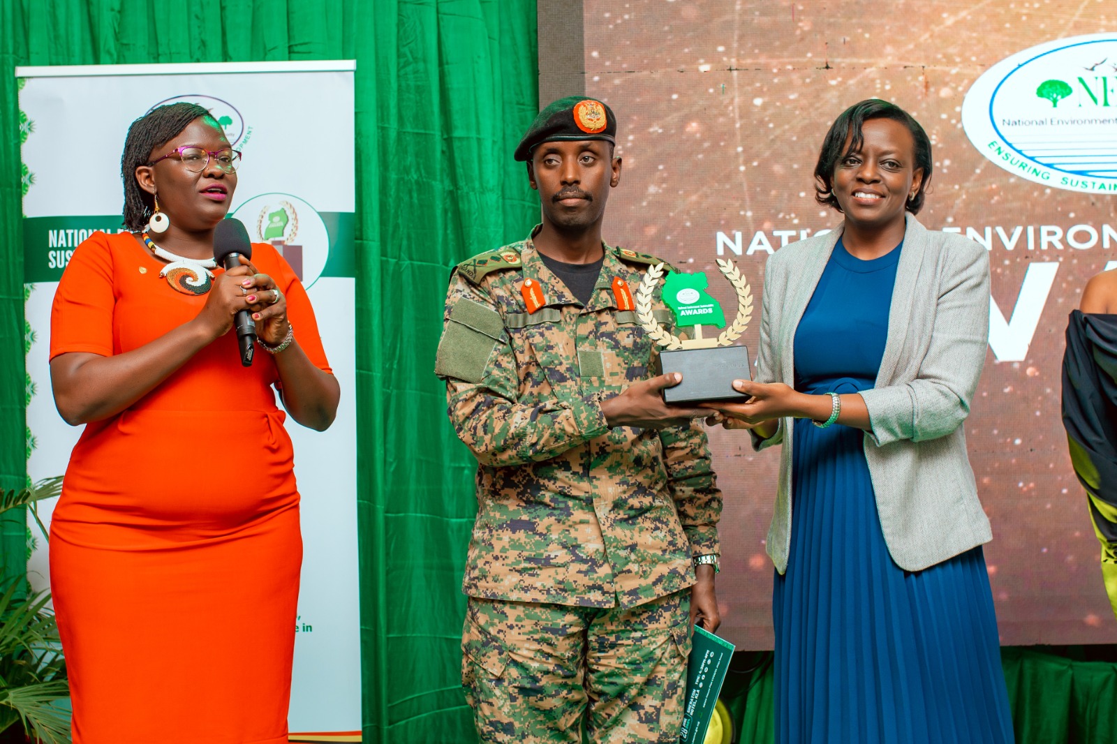 NEMA Awards Stanbic Bank for Environmental Protection