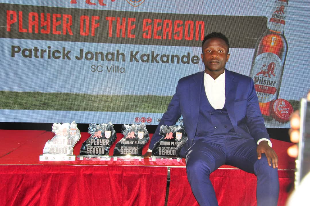 SC Villa’s Patrick Kakande Wins Big at UPL Awards