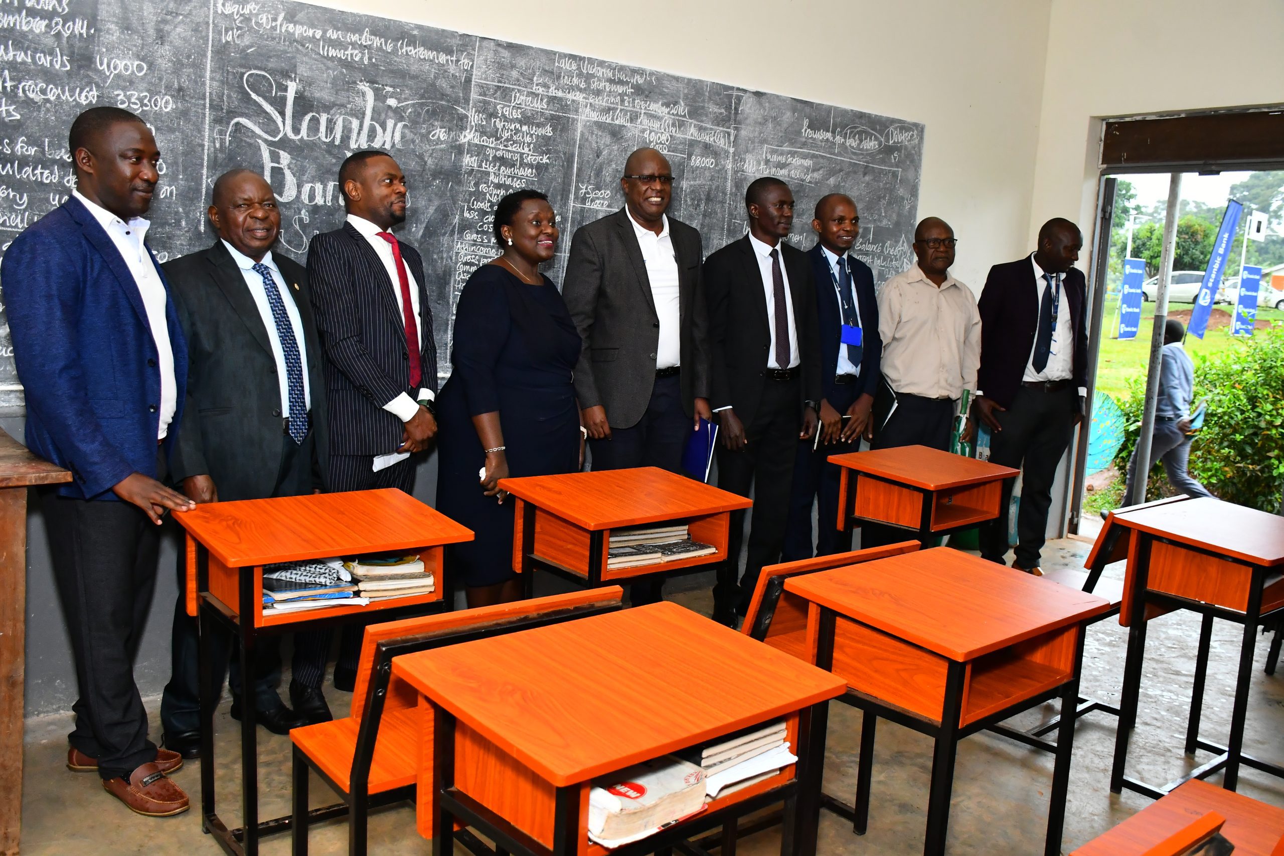 StanbicDonates Furniture worthUGX 18 Million to Kalangala School