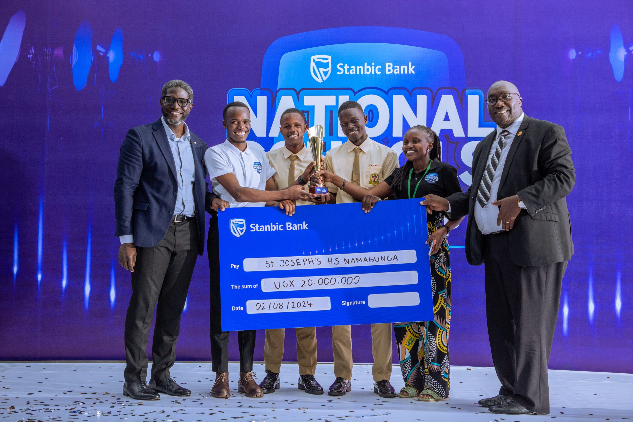 Namagunga, Katwe Noor Shine at Stanbic National Schools’ Championship Grand Finale