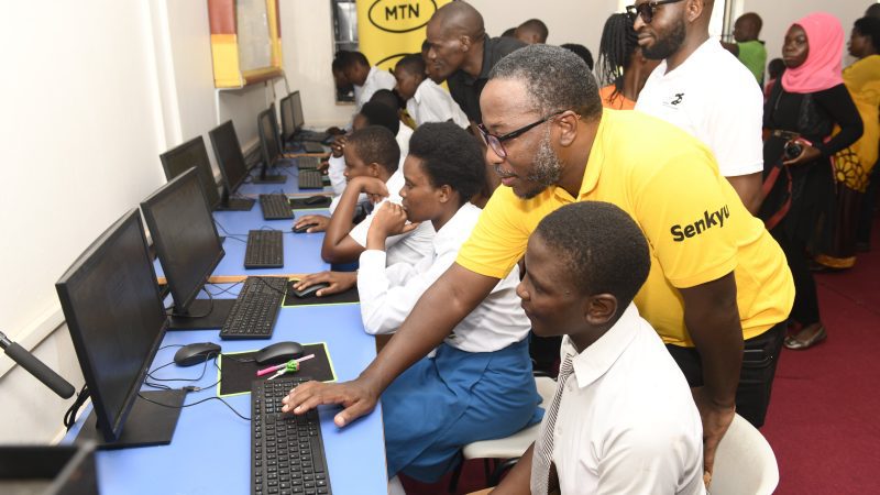 MTN Uganda Enhances Digital Learning at St. Catherine Girls Secondary School with New Computer Lab