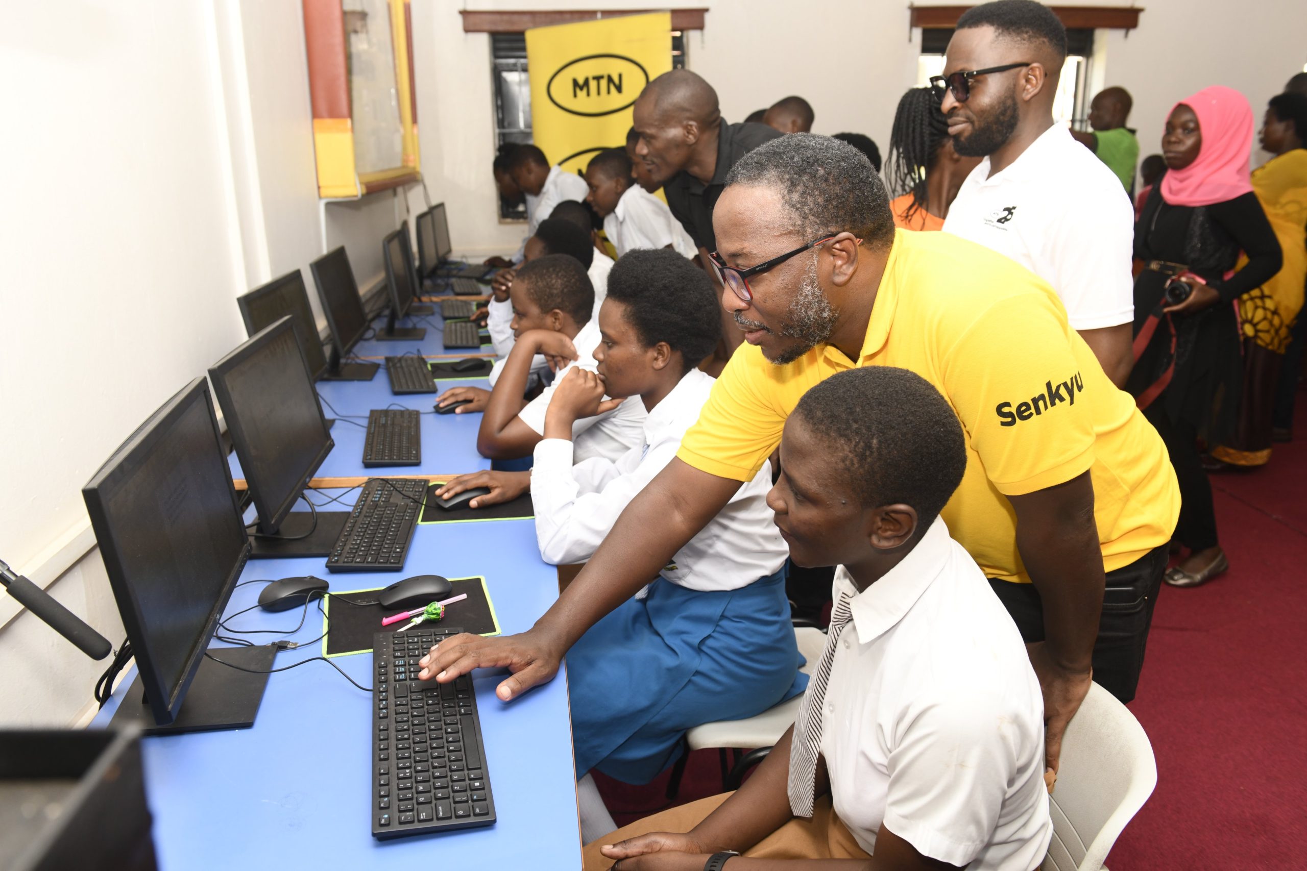 MTN Uganda Enhances Digital Learning at St. Catherine Girls Secondary School with New Computer Lab