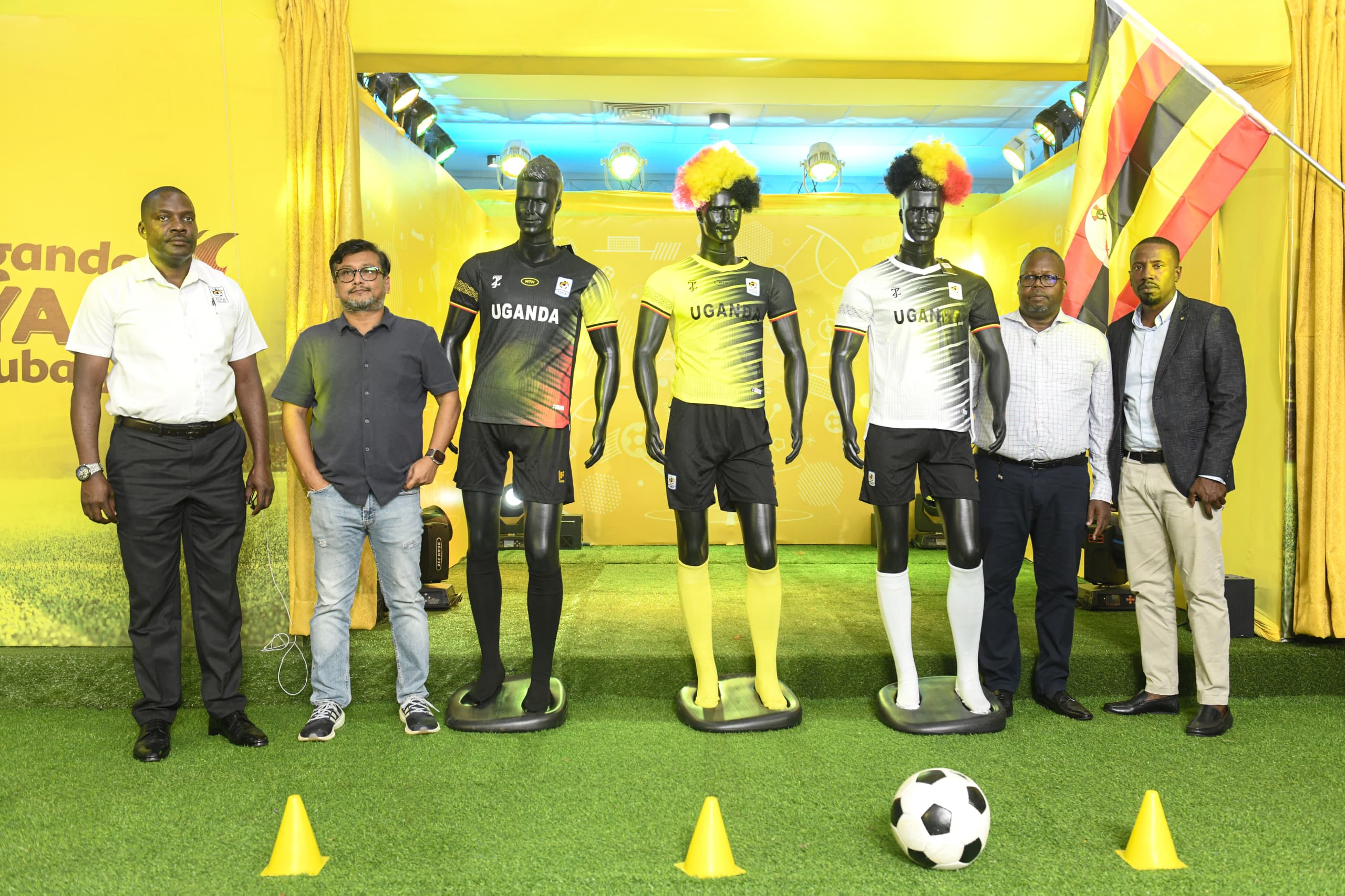 MTN Unveils New Uganda Cranes Jersey 