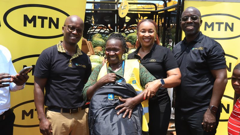 MTN Uganda Transforms a Mother’s Life with a New Pickup Truck After Media Spotlight