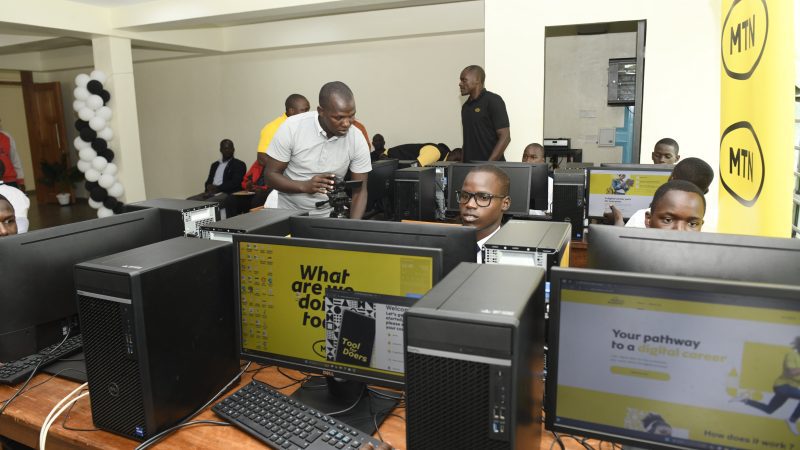 MTN Foundation Enhances Digital Access at St. Joseph’s Seminary Nyenga