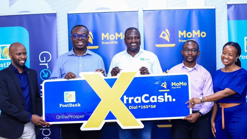 PostBank, MTN MoMo Partner to Usher More Ugandans into the Money Economy Through the XtraCash Product