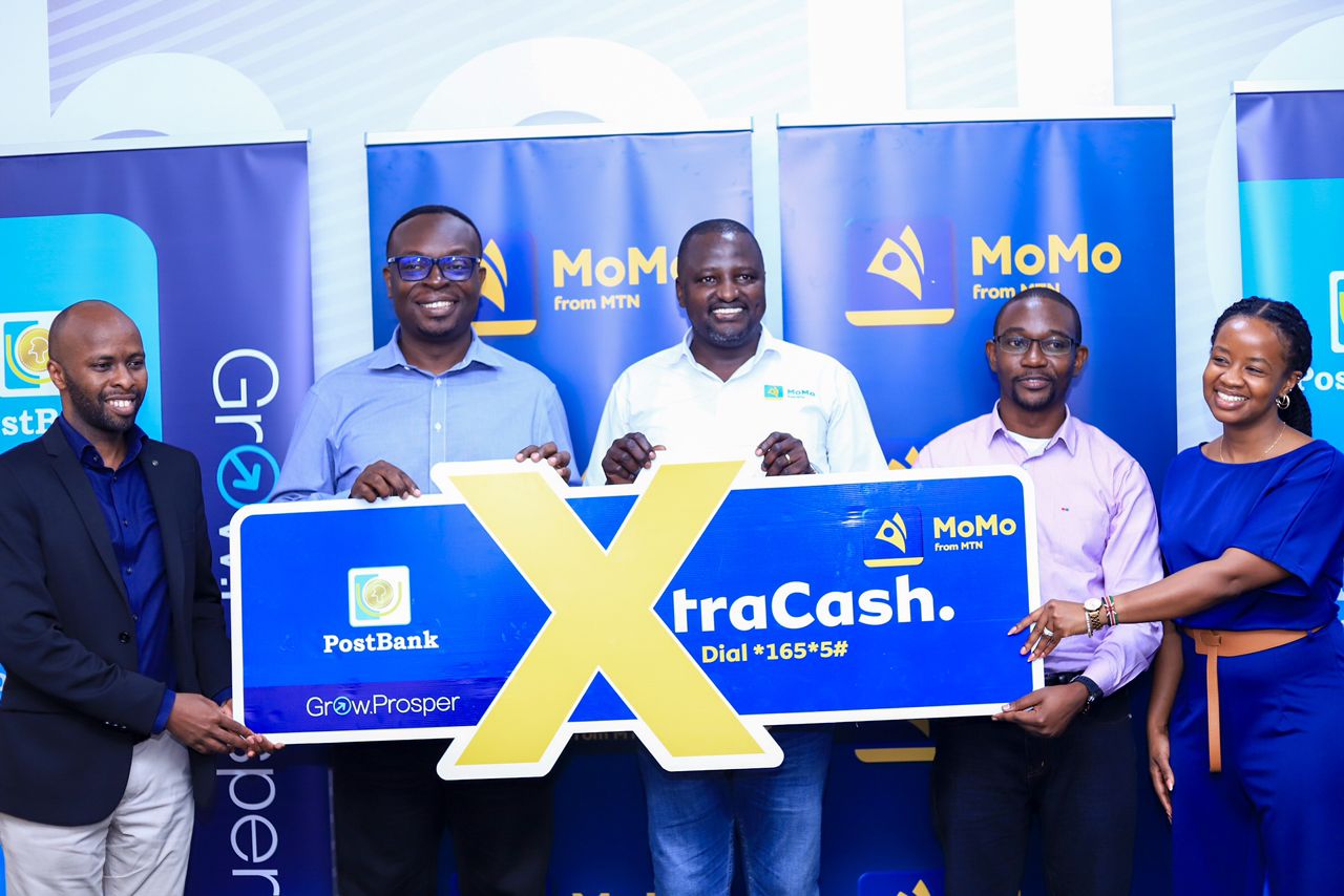 PostBank, MTN MoMo Partner to Usher More Ugandans into the Money Economy Through the XtraCash Product