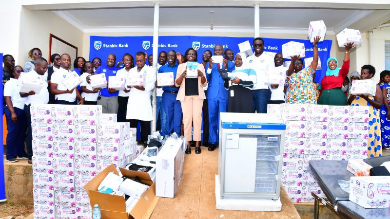 Stanbic to Donates Medical Equipment Worth UGX 26 Million to Nakaseke District