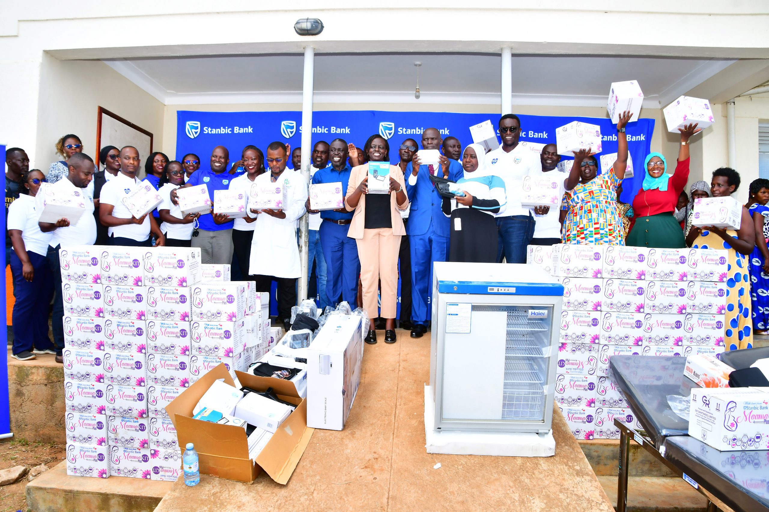 Stanbic to Donates Medical Equipment Worth UGX 26 Million to Nakaseke District