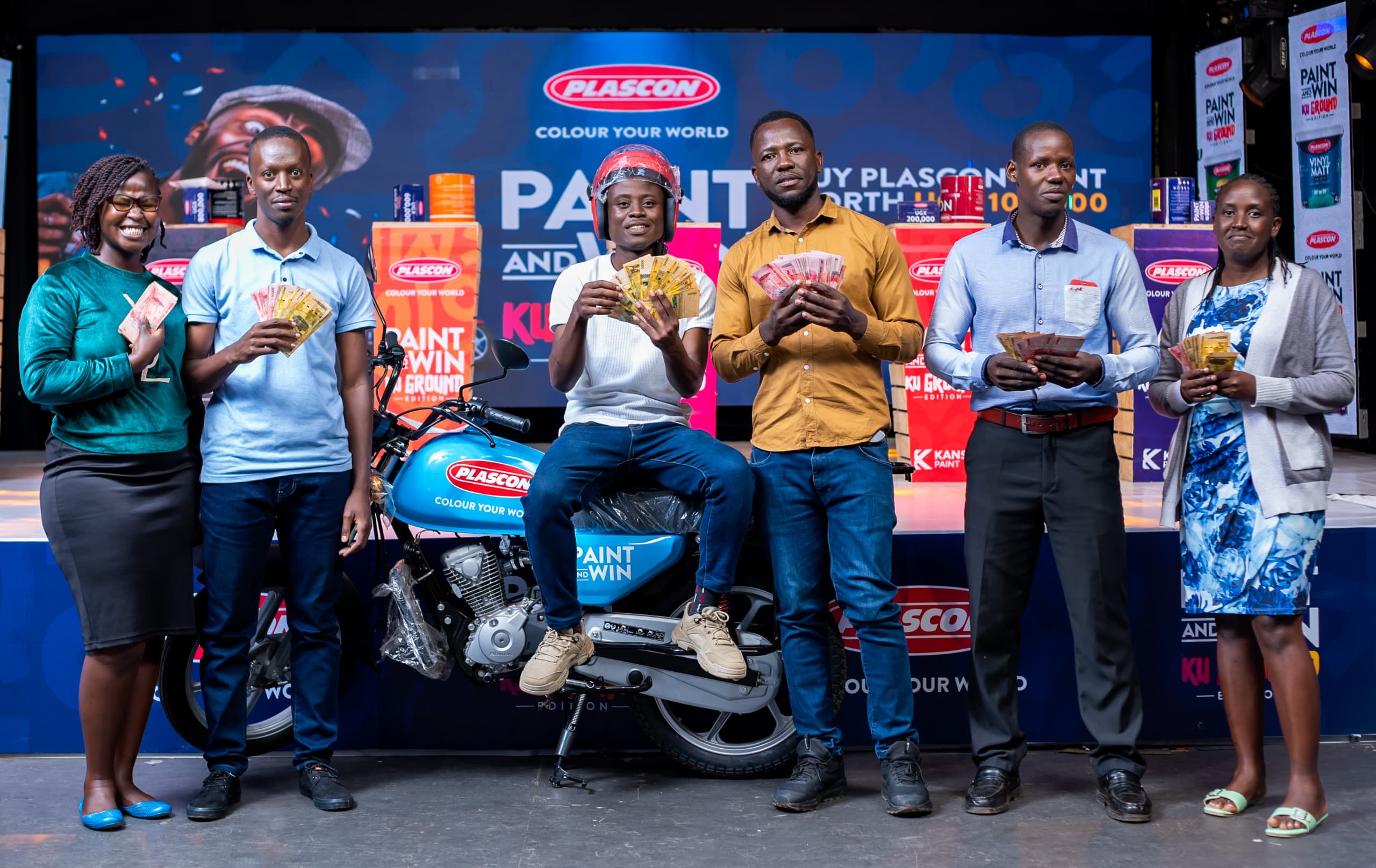 Plascon’s “Ku Ground” Paint and Win Promotion Turns Ordinary Shoppers into Millionaires