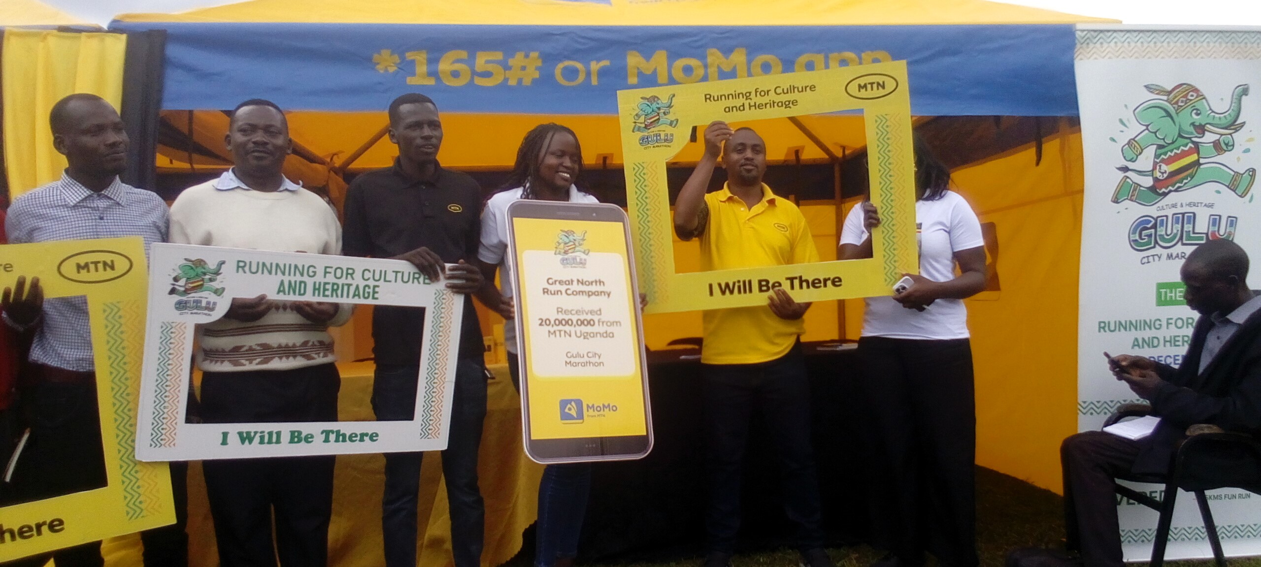 MTN Uganda Contributes UGX 20 Million to Support the Inaugural Gulu City Marathon