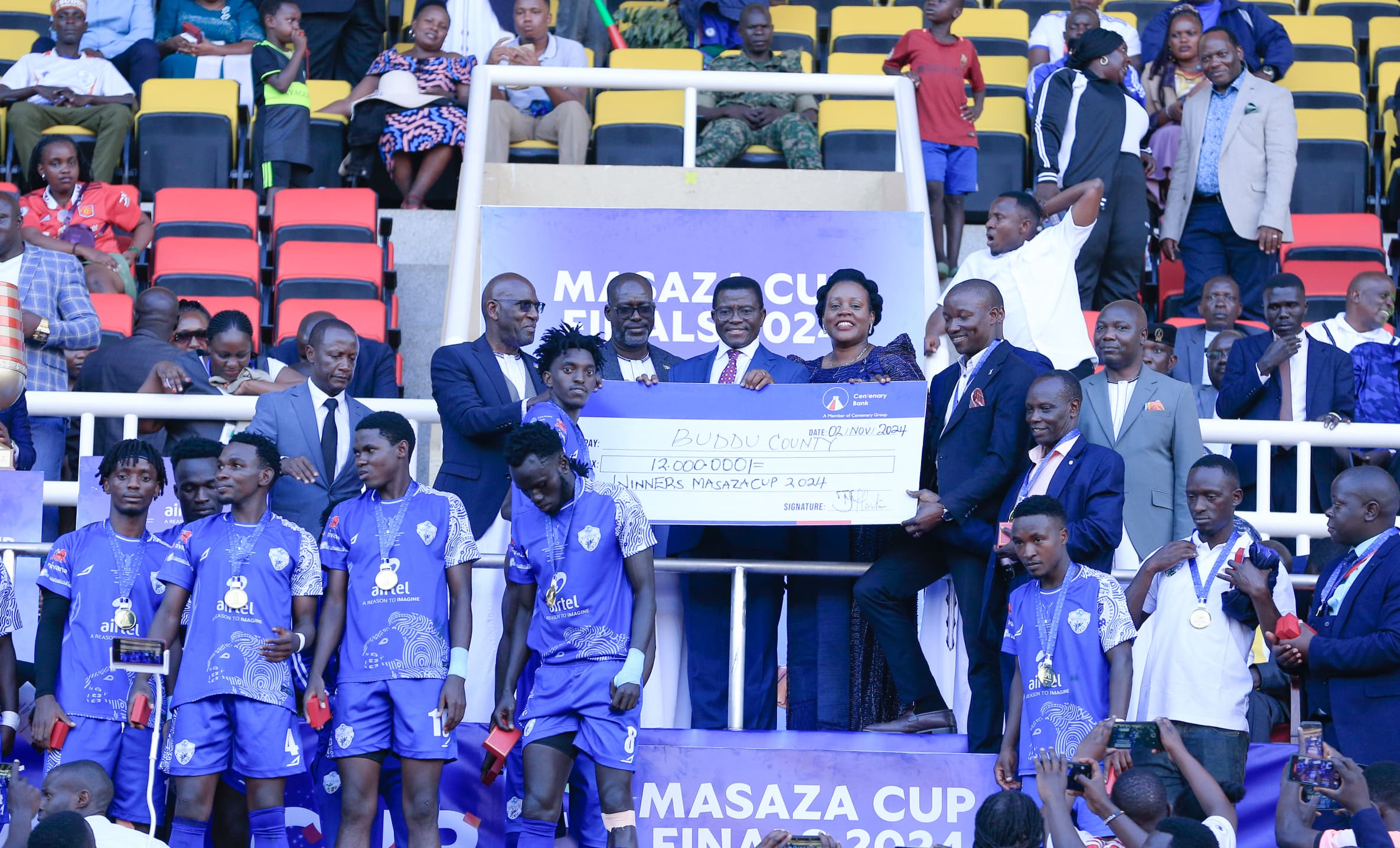 Centenary Bank Recognizes Emerging Football Talent as the 2024 Masaza Cup Concludes