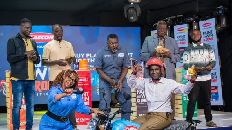 Plascon’s Paint and Win Ku Ground Edition Campaign Brightens Lives Across Uganda